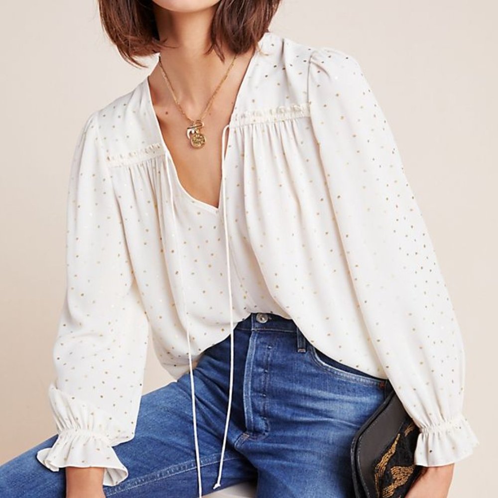 NWT Anthropologie Bristol Blouse
